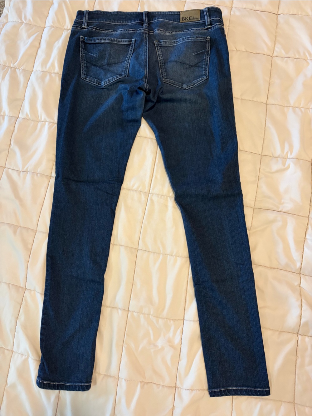 BKE Stella Dark Blue Denim Jeans